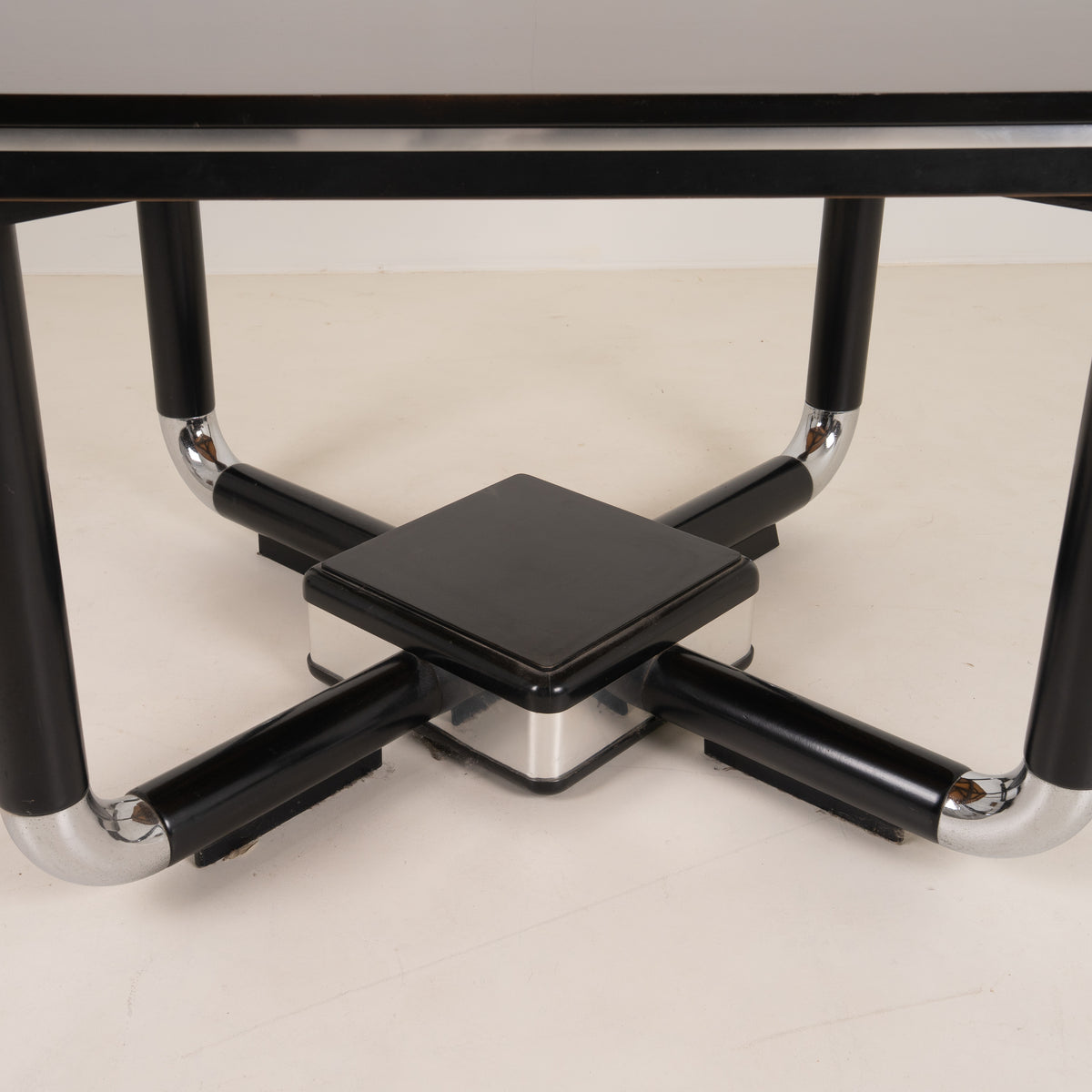1980s ROBUST WOODEN TABLE