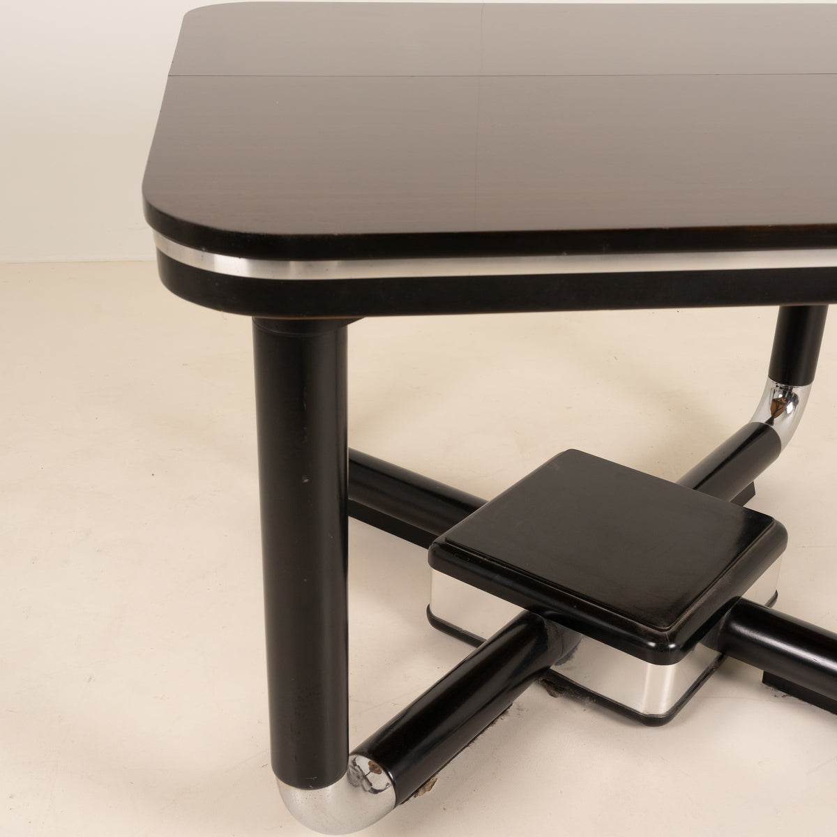1980s ROBUST WOODEN TABLE