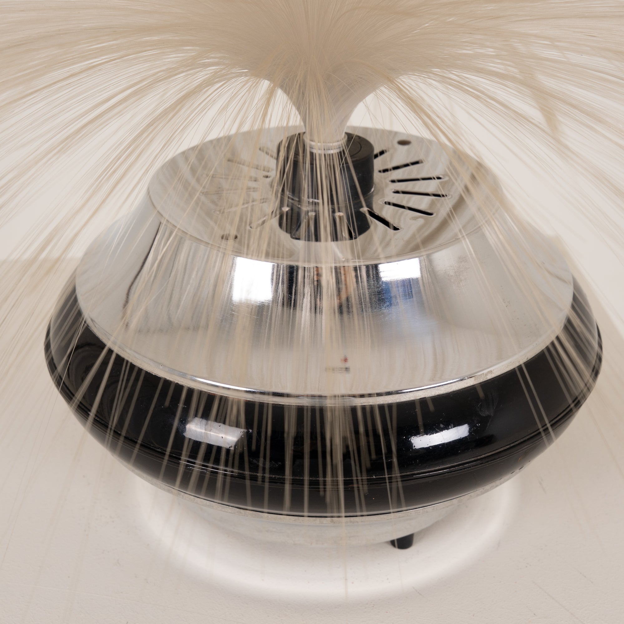 Vintage Space Age Fiber Optic Table Lamp