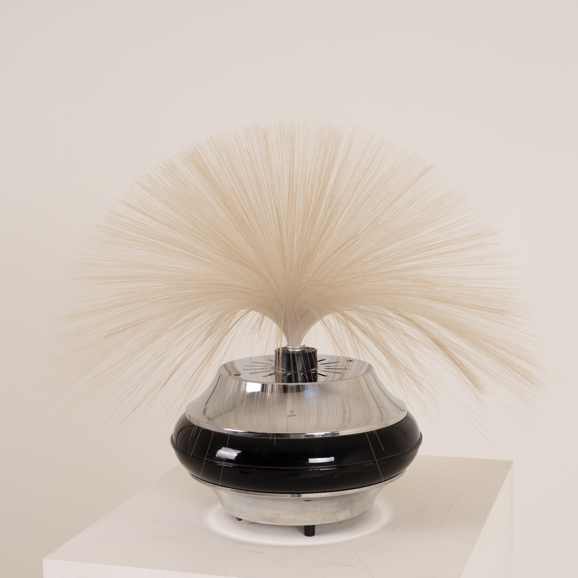 Vintage Space Age Fiber Optic Table Lamp