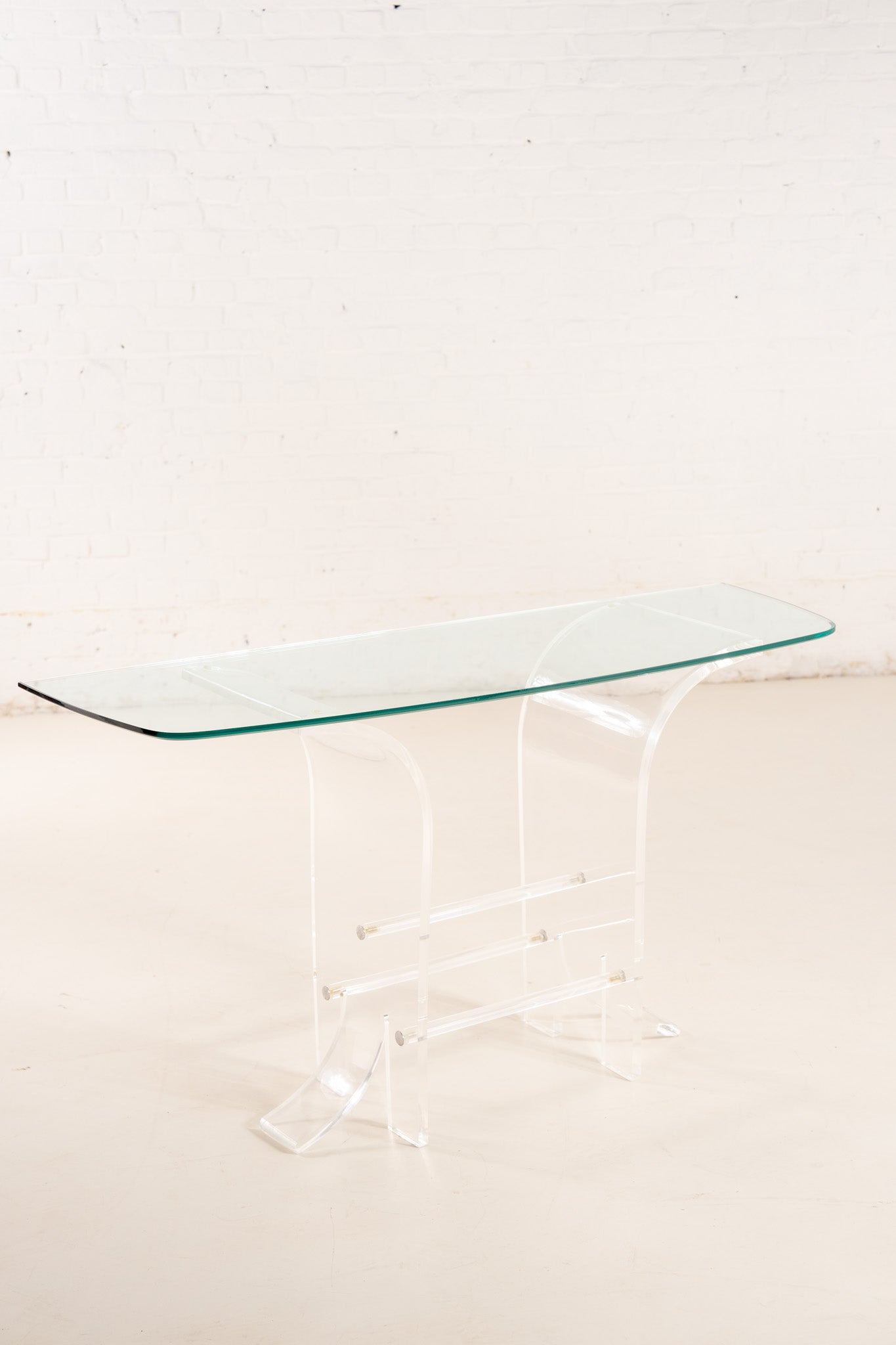 GLAS &amp; PLEXI CONSOLE