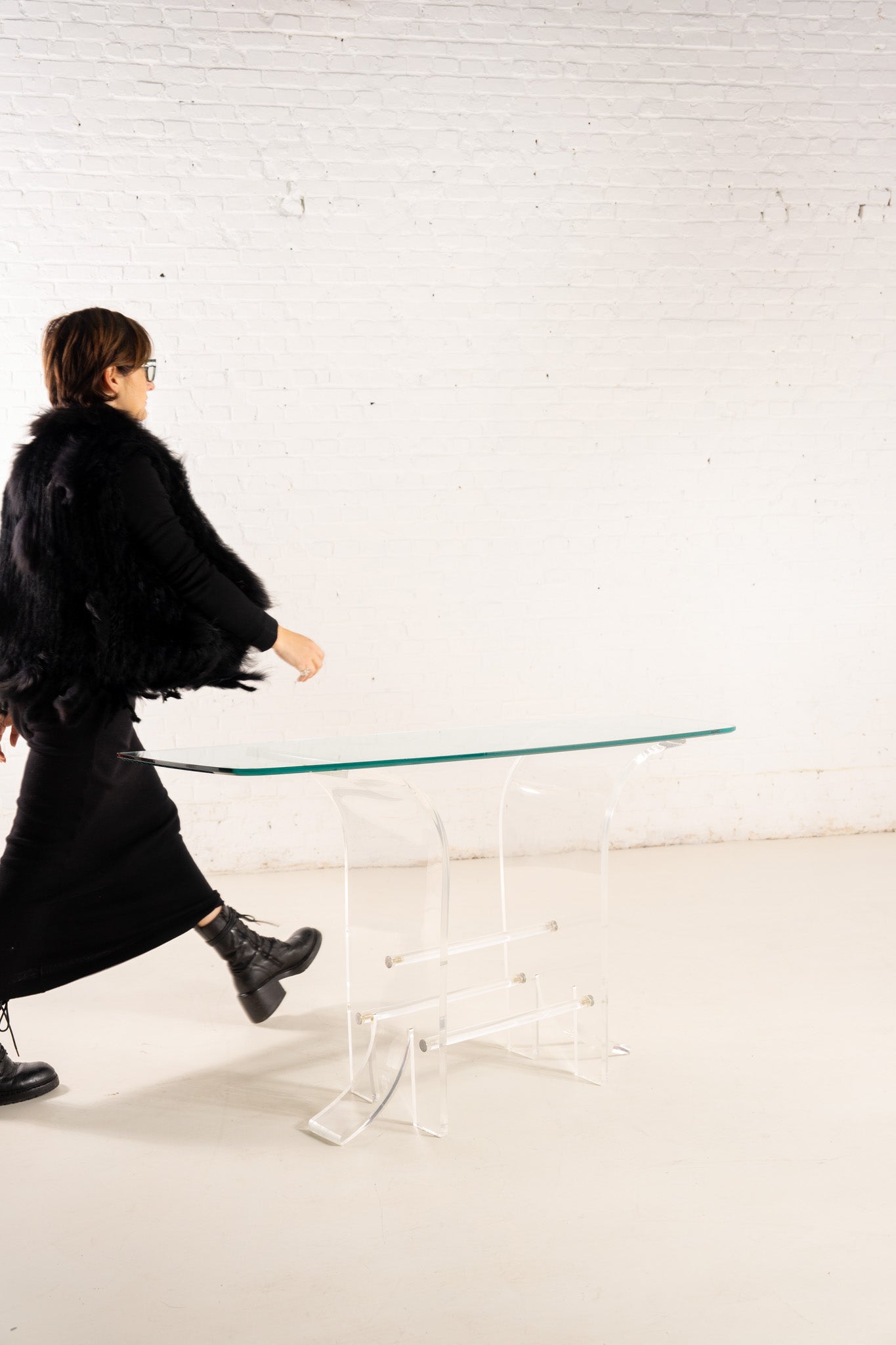 GLAS &amp; PLEXI CONSOLE