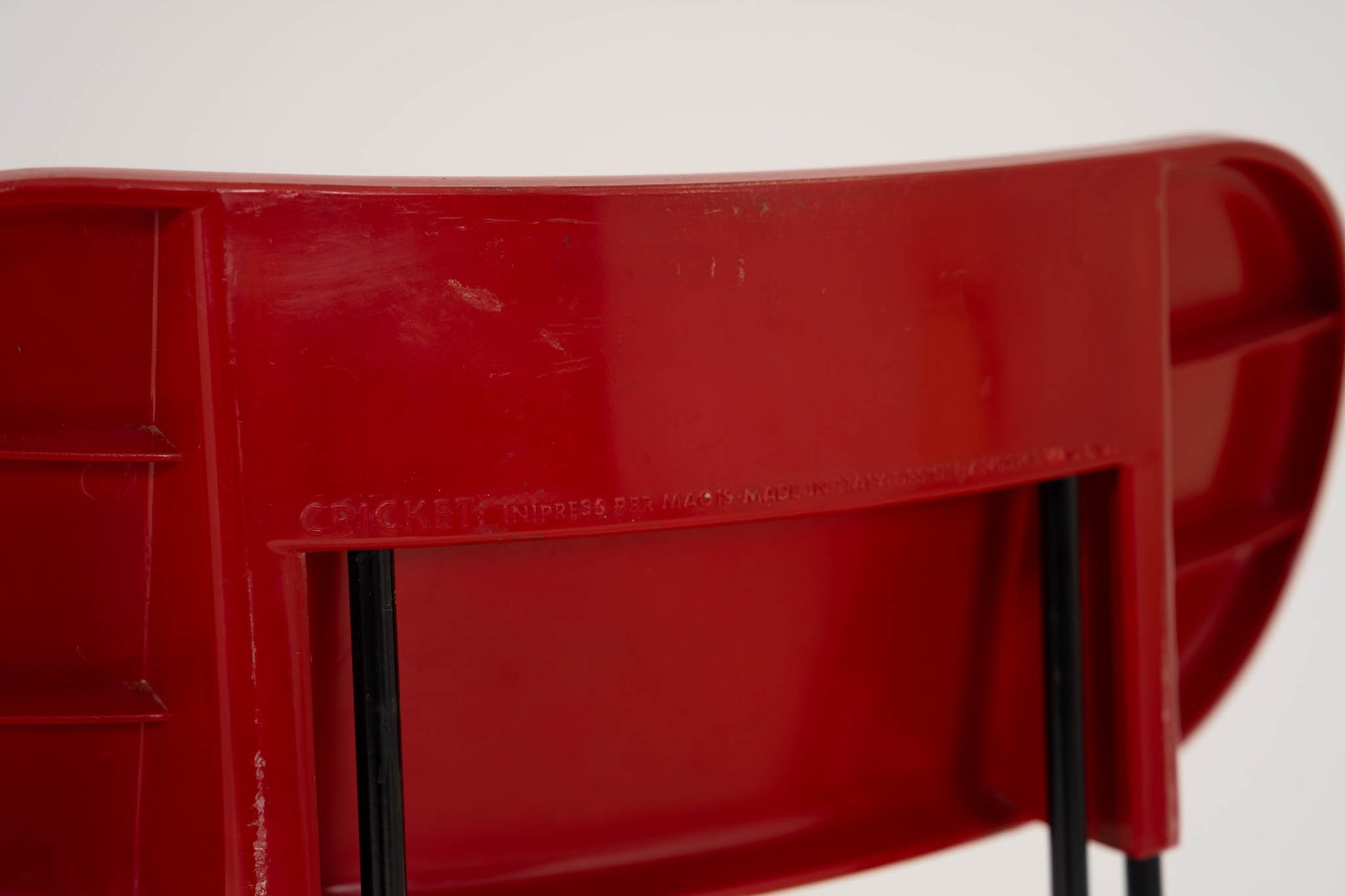 Cricketstoel van Andries Van Onck – Donkerrood