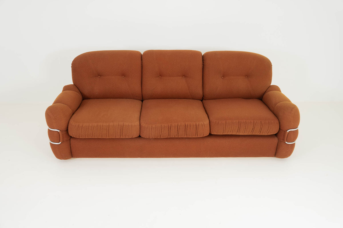 TROPICANA THREE-SEAT SOFA BY AGOSTINO LESCAI FOR BEDDING BREVETTI