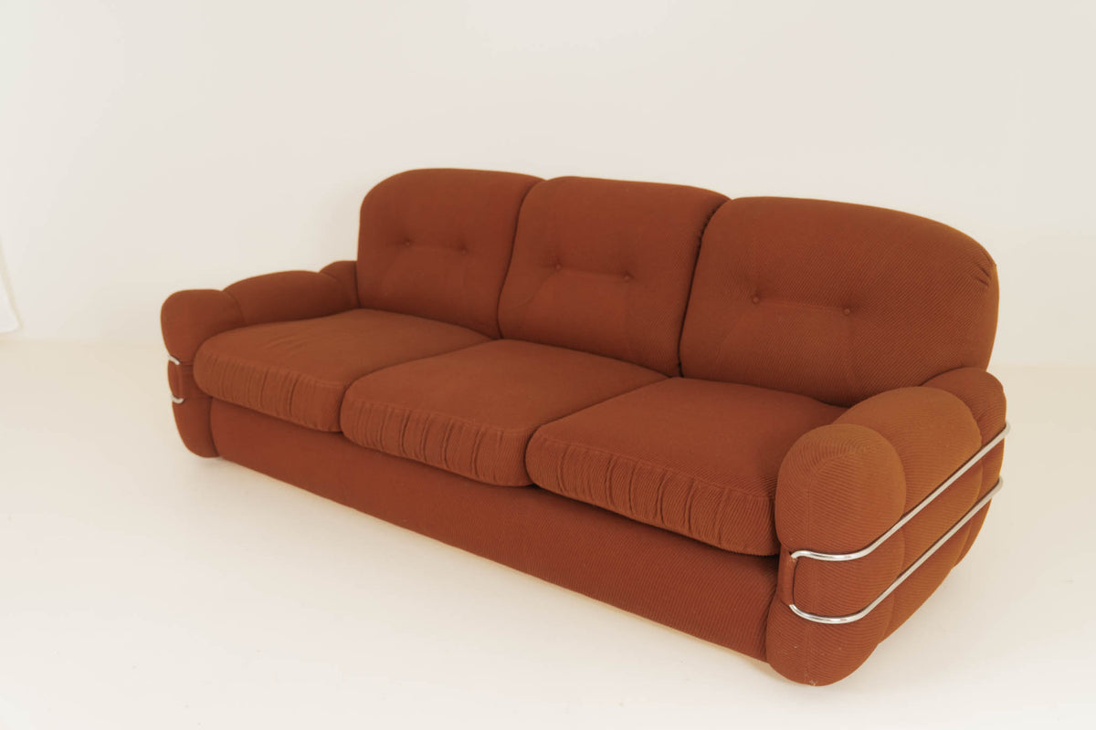 TROPICANA THREE-SEAT SOFA BY AGOSTINO LESCAI FOR BEDDING BREVETTI