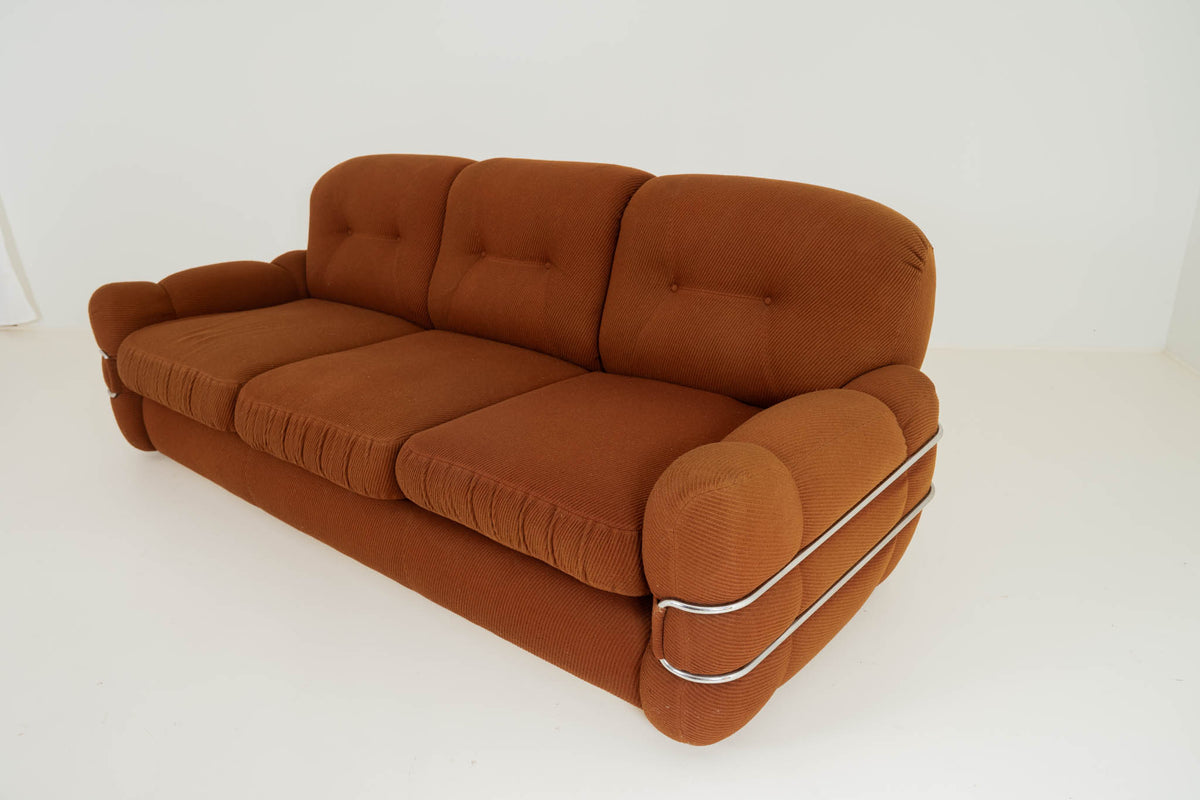 TROPICANA THREE-SEAT SOFA BY AGOSTINO LESCAI FOR BEDDING BREVETTI