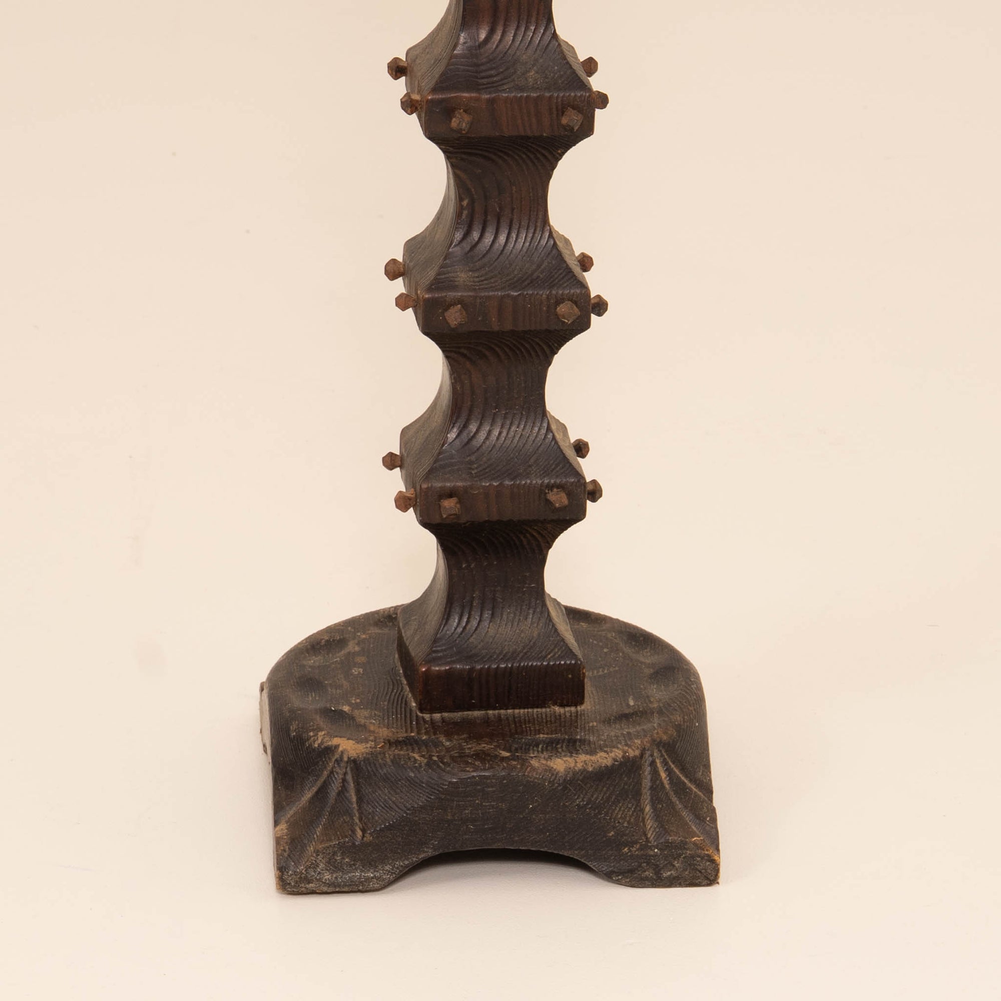 Spanish Colonial Wooden Torchere