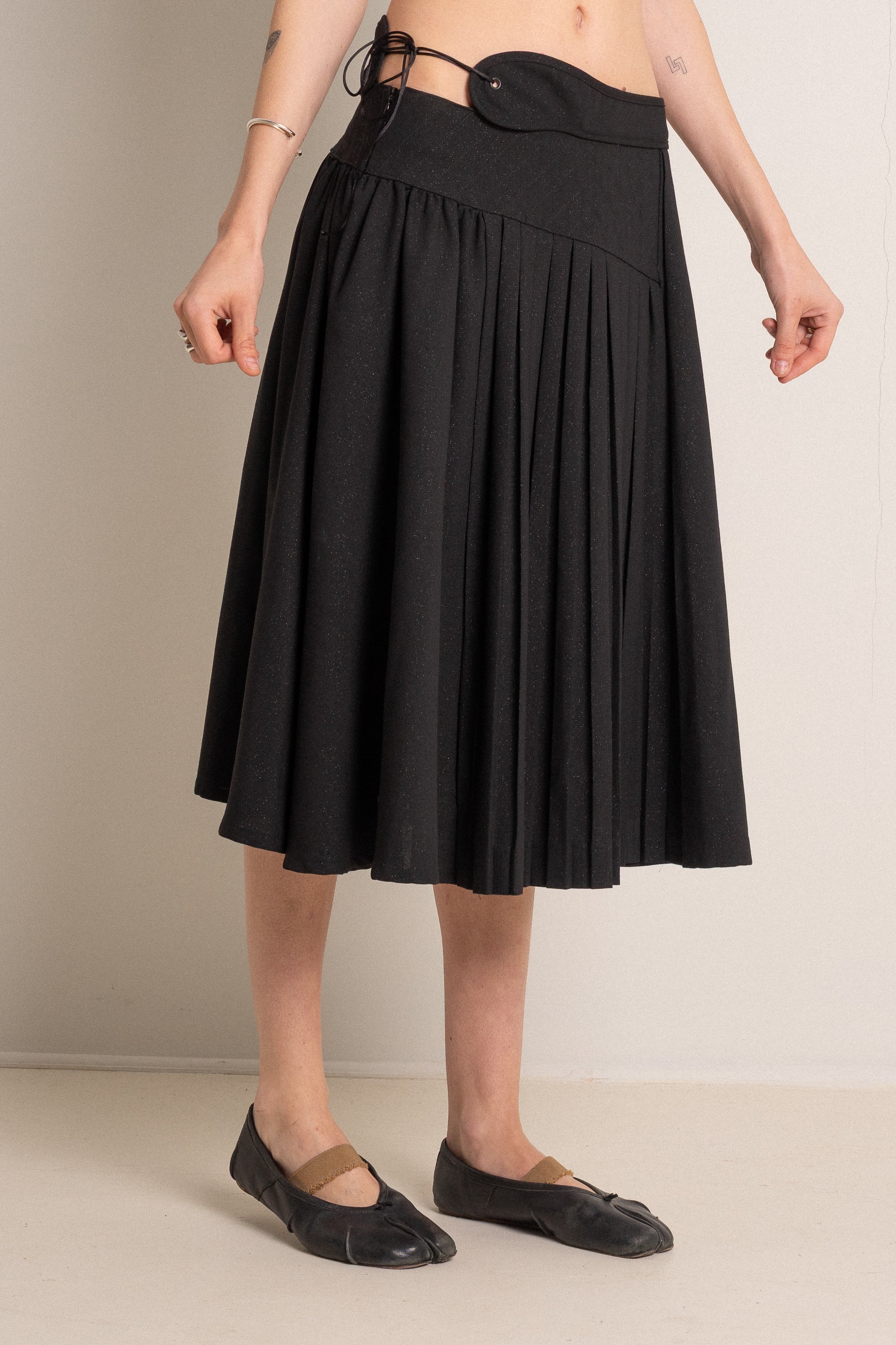 Early 2000s Bruno Pieters Pleated Skirt