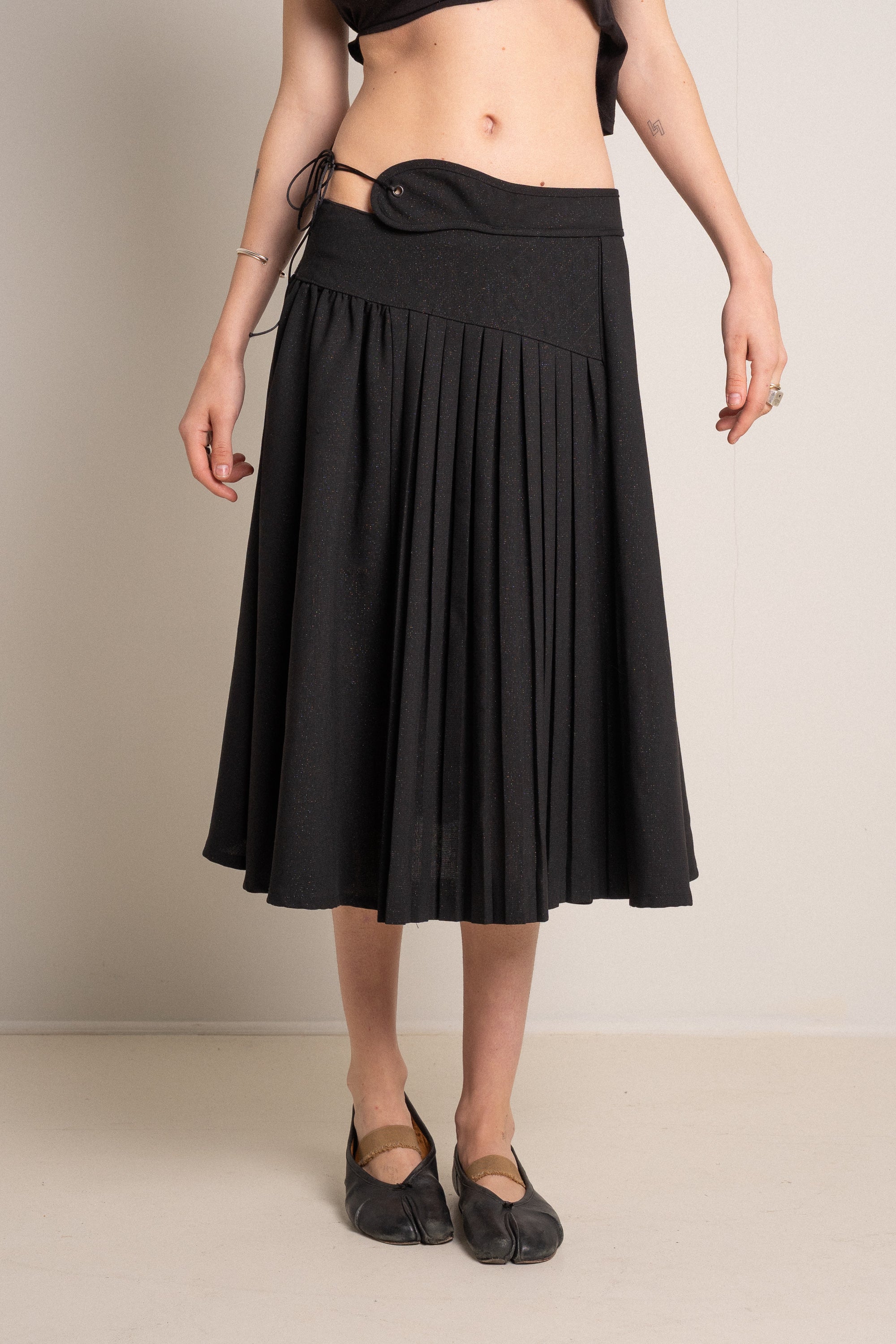 Early 2000s Bruno Pieters Pleated Skirt