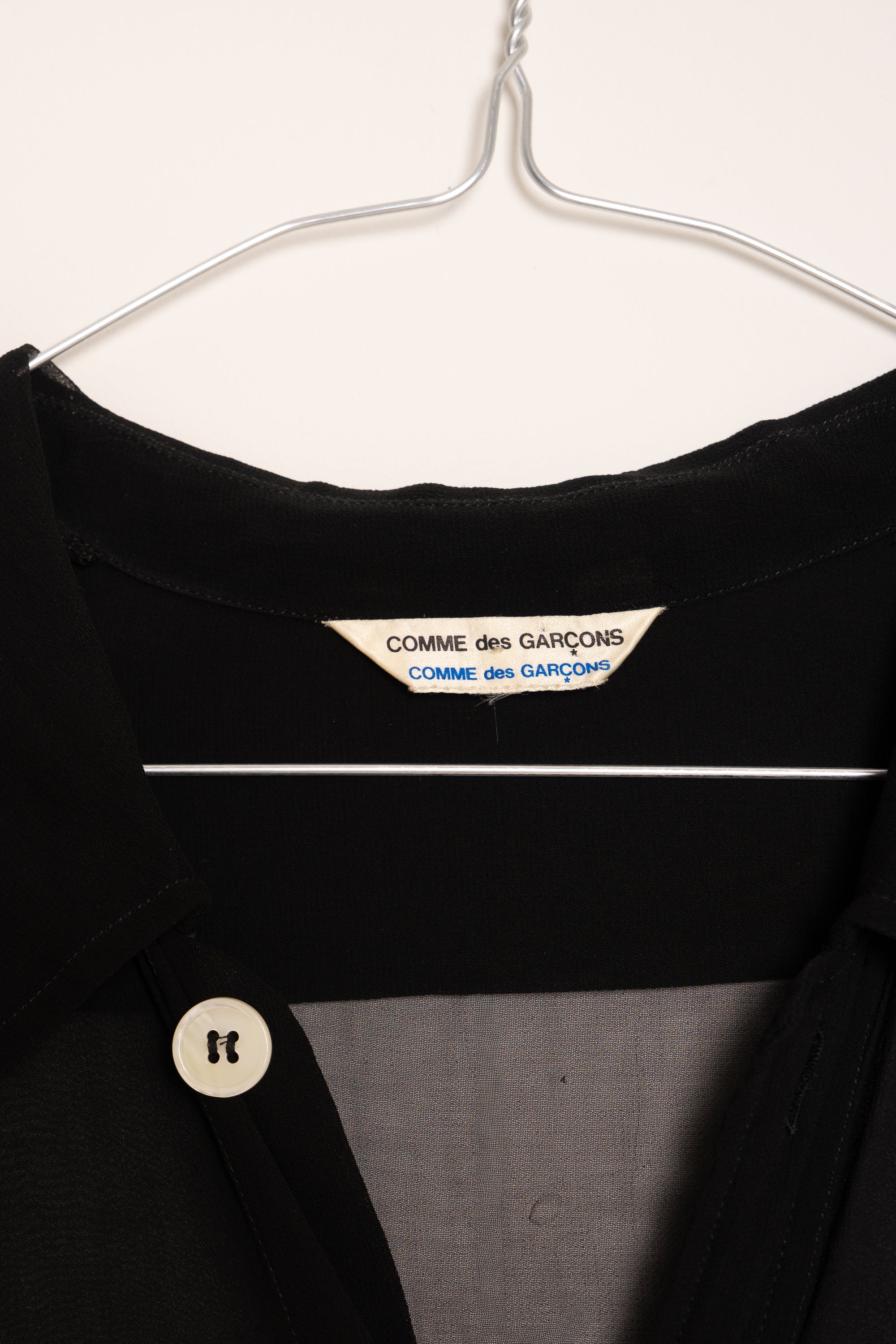 Comme des Garçons Sheer Shirt Dress size 36