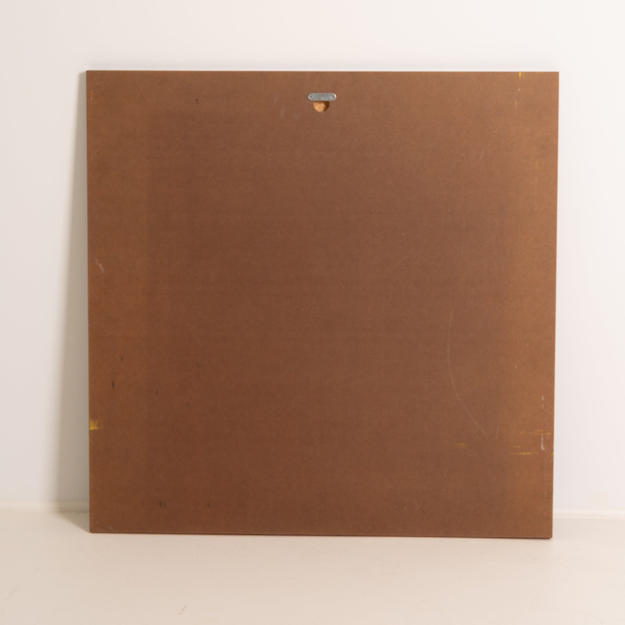 Rosewood Veneer Geometric Mirror