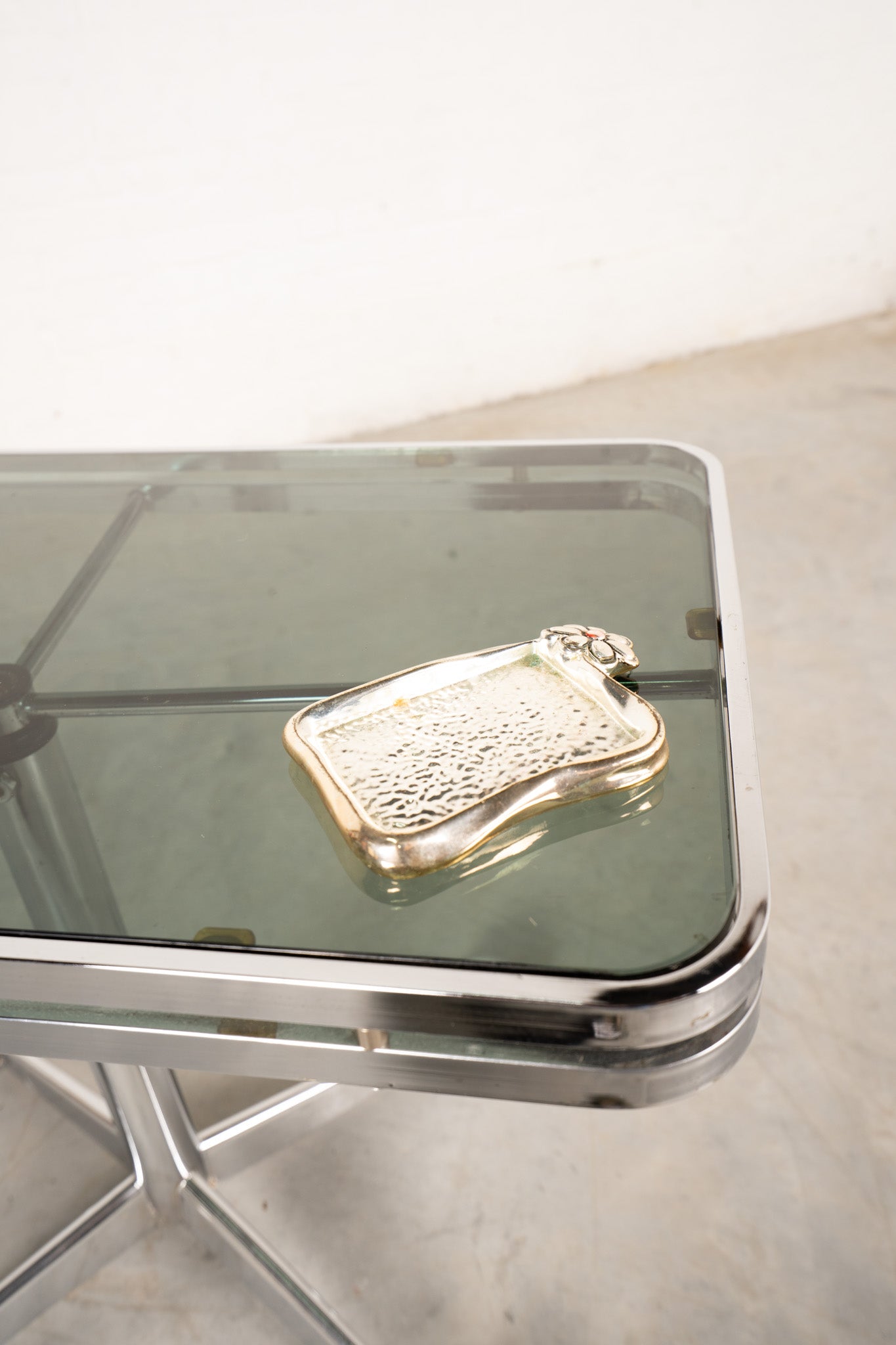 VERZILVERDE ZEEPBAKJE