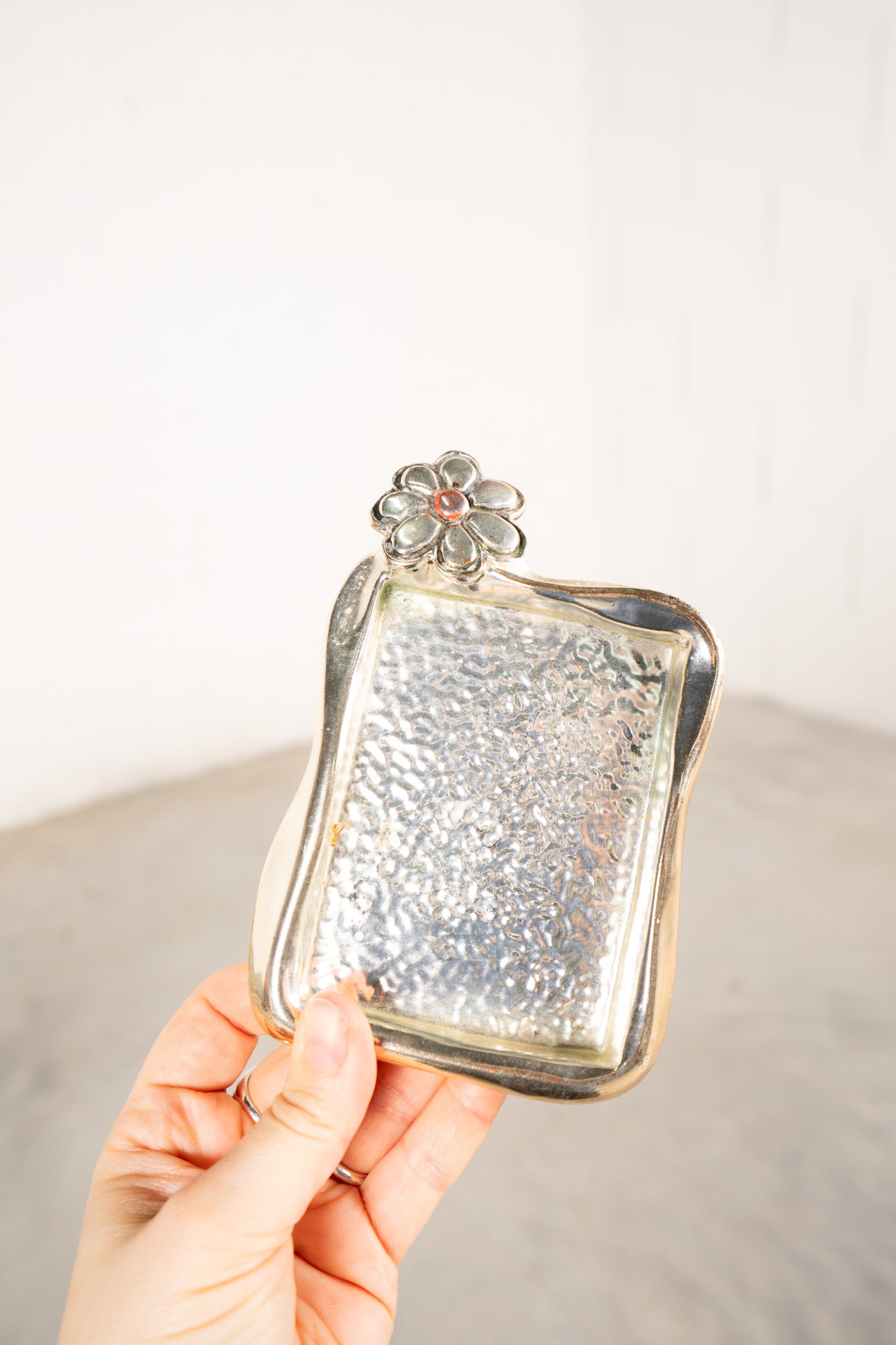 SILVER PLATED SOAP DISH